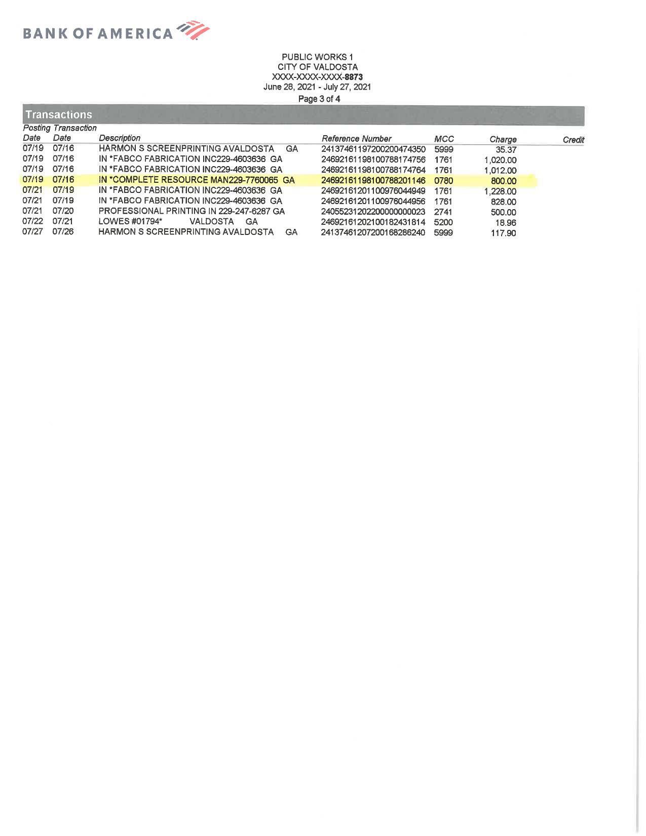 Expenses through 2021-07-27