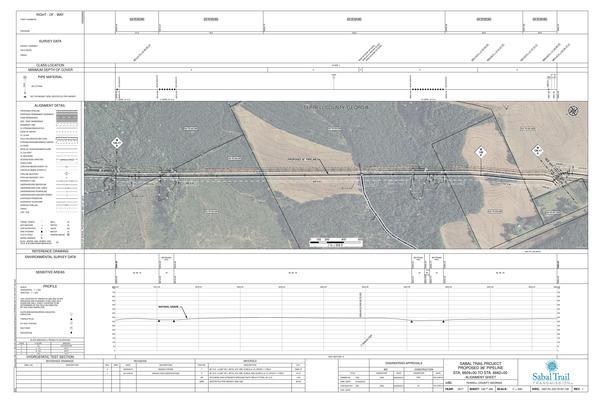 1657-PL-DG-70197-126, STA. 6609+00 TO STA. 6662+00, MP 125.17, MP 126, MP 126.17, KINDER MORGAN PIPELINE, TERRELL COUNTY, GEORGIA