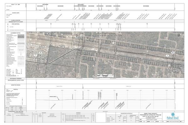 1657-CCL-DG-70197-008, STA. 371+00 TO STA. 424+00, MP 7.03, MP 8.03, 0.32 AC.P+/- CCL-FL-CI-035.000 P, 6787 N Glacier Terrace, Citrus Springs, FL 34434, PROPOSED 24-inch CITRUS CO. PIPELINE, CITRUS COUNTY, FLORIDA, 28.963701, -82.442985