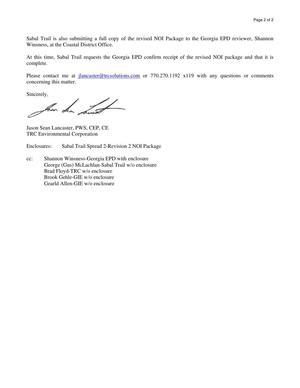 [STT GA-DNR 2016-08-05 NPDES Discharge Storm Water Permit (2 of 2)]