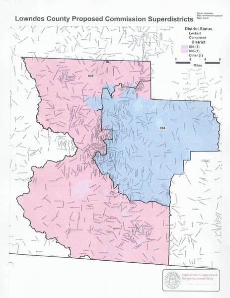 New Districts map