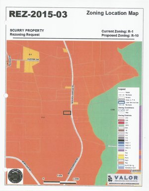 [Zoning Location Map]