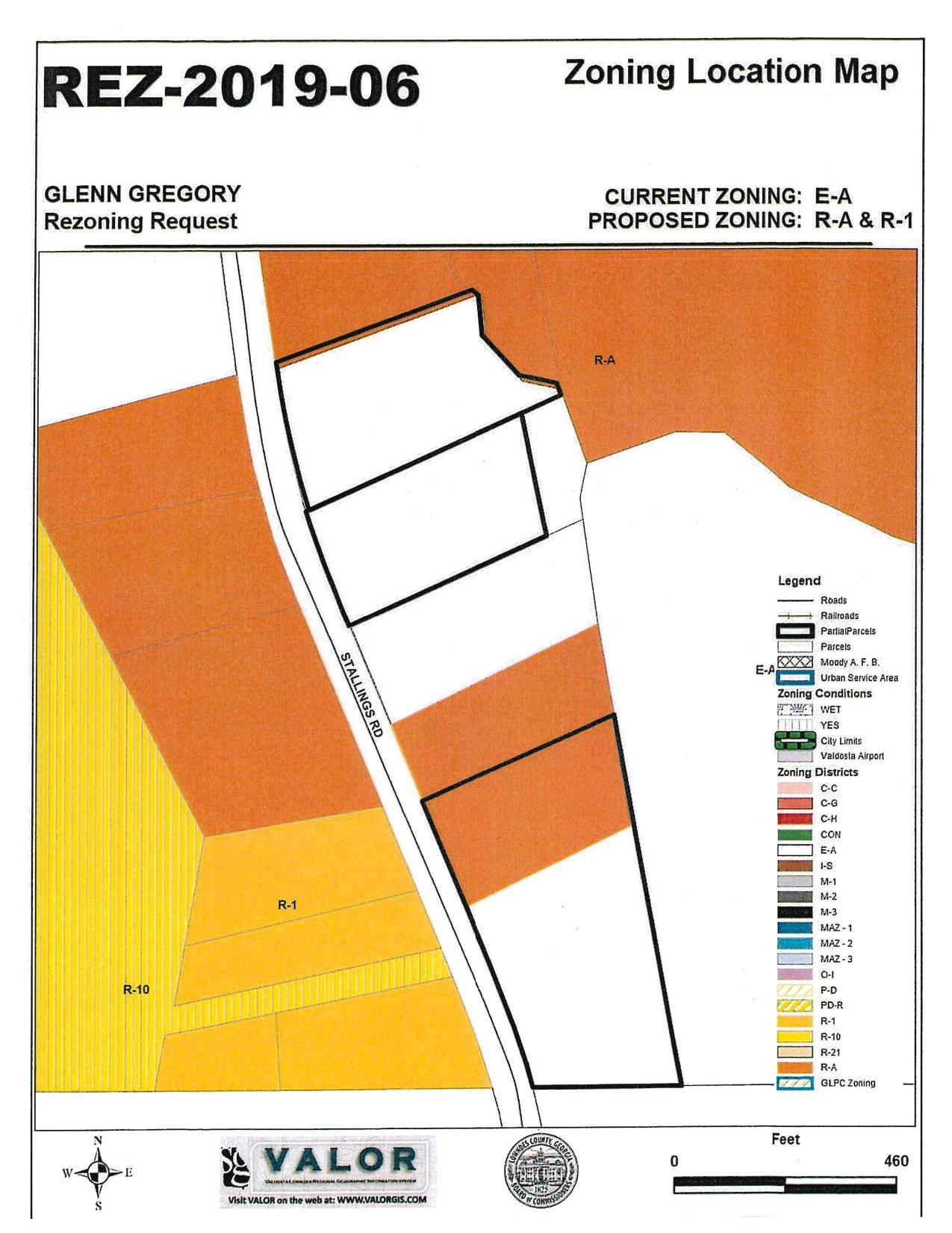 Zoning Location Map