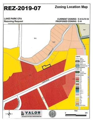 [Zoning Location Map]