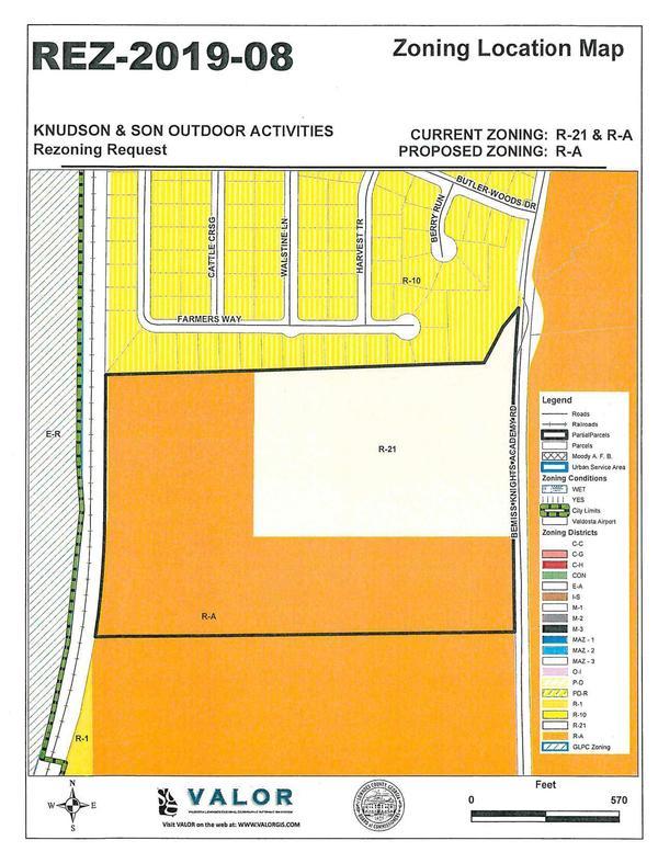 Zoning Location Map