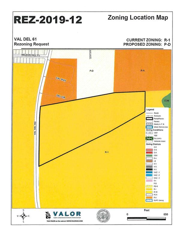 Zoning Location Map