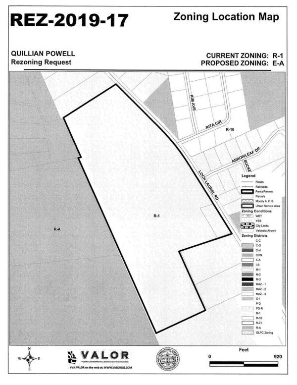 Zoning Location Map