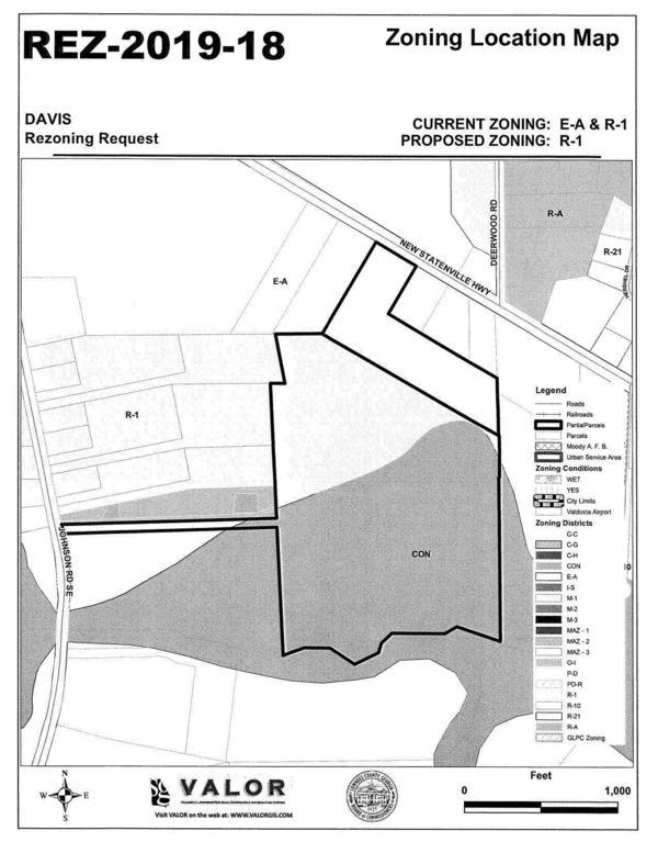 Zoning Location Map