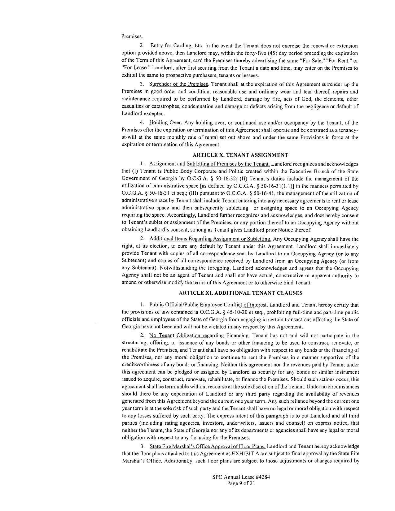 obtaining Landlord’s consent, so iong as Tenant gives Landlord prior Notice thereof.