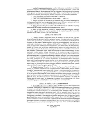 [the insurer gives Tenant ten (10) days written notice of cancellation; (iii) shall not be subject to invalidation]