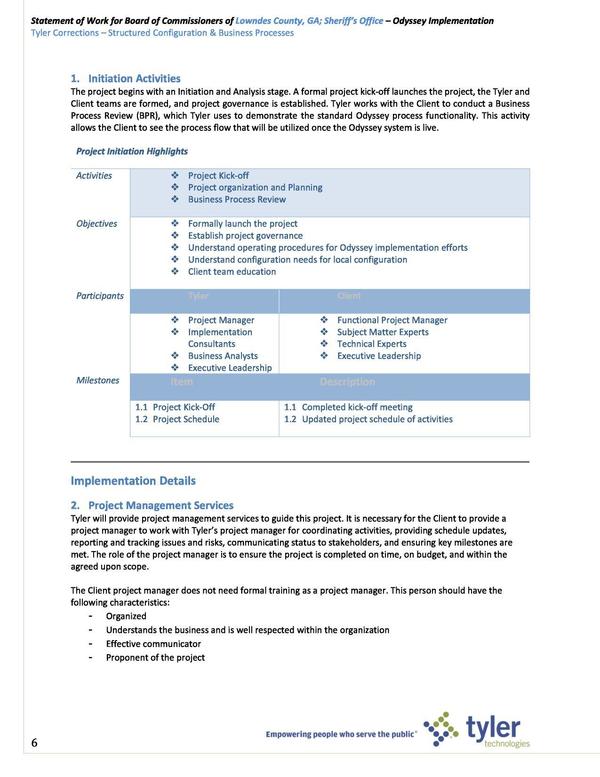 Initiation, Implementation Details