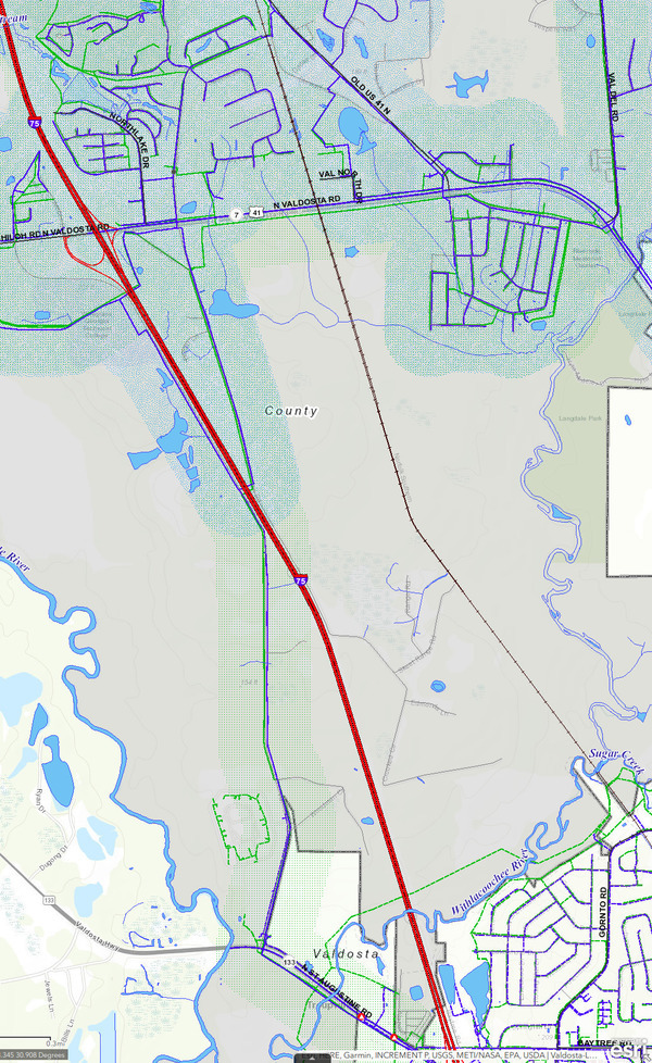 Map: Coleman Road, VALORGIS