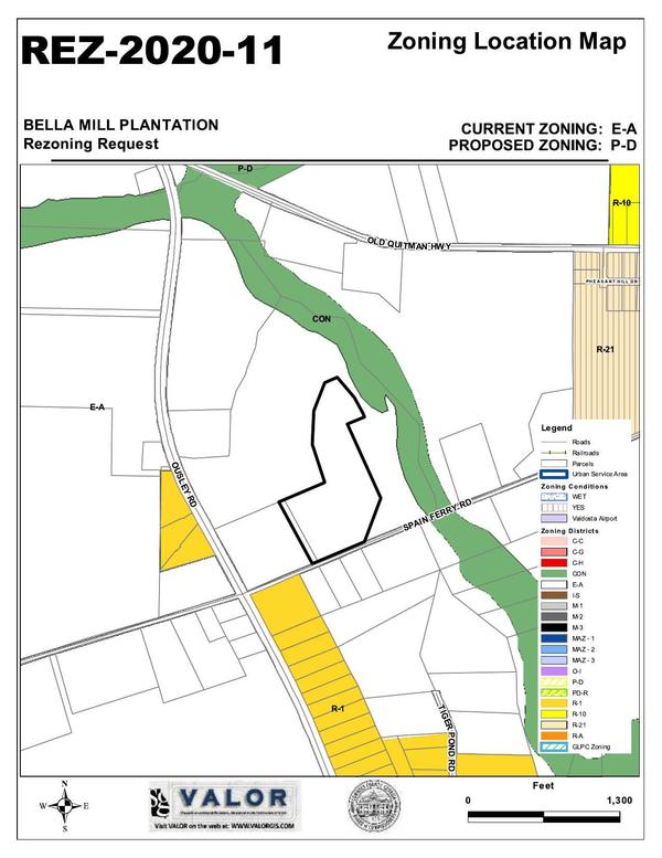 Zoning Location Map