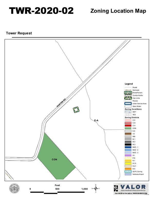 Zoning Location Map