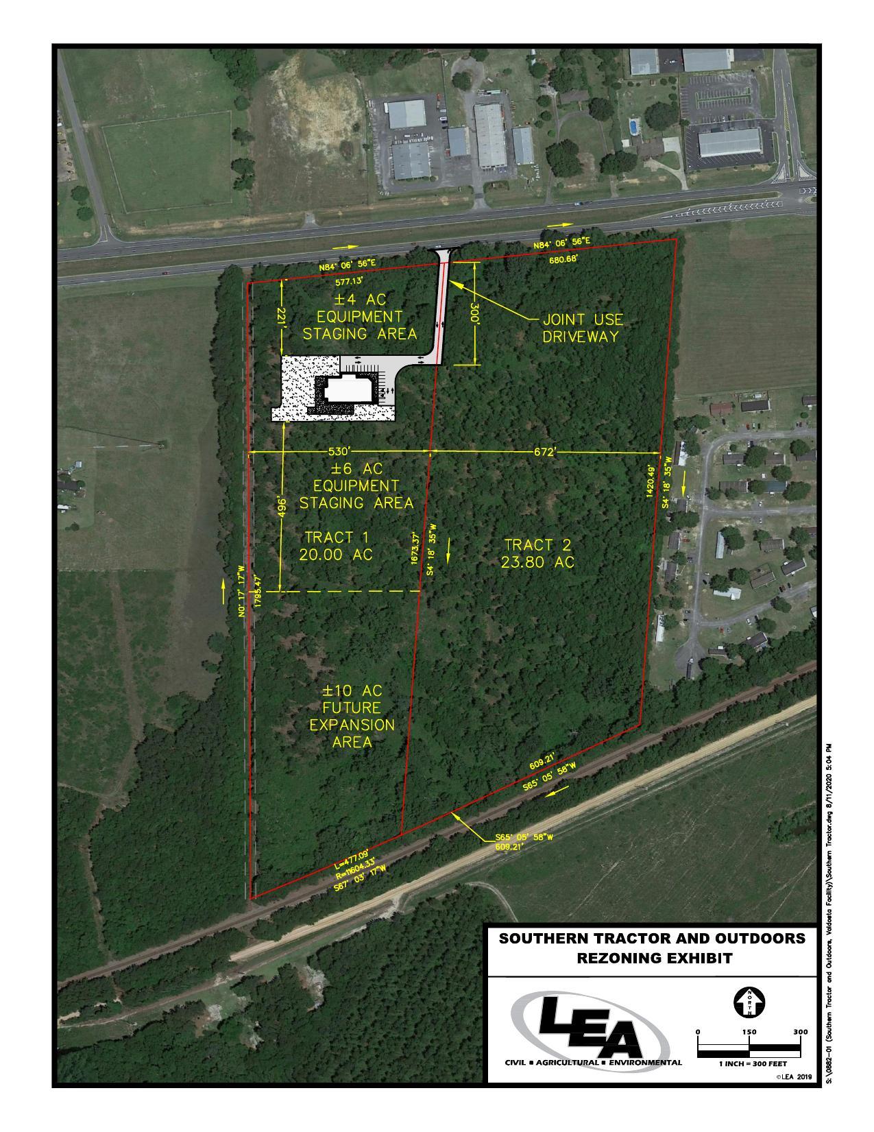 Rezoning Exhibit: entire parcel