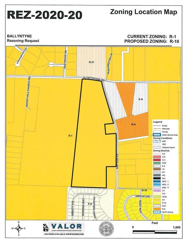 Zoning Location Map