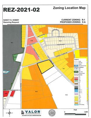 [Zoning Location Map]