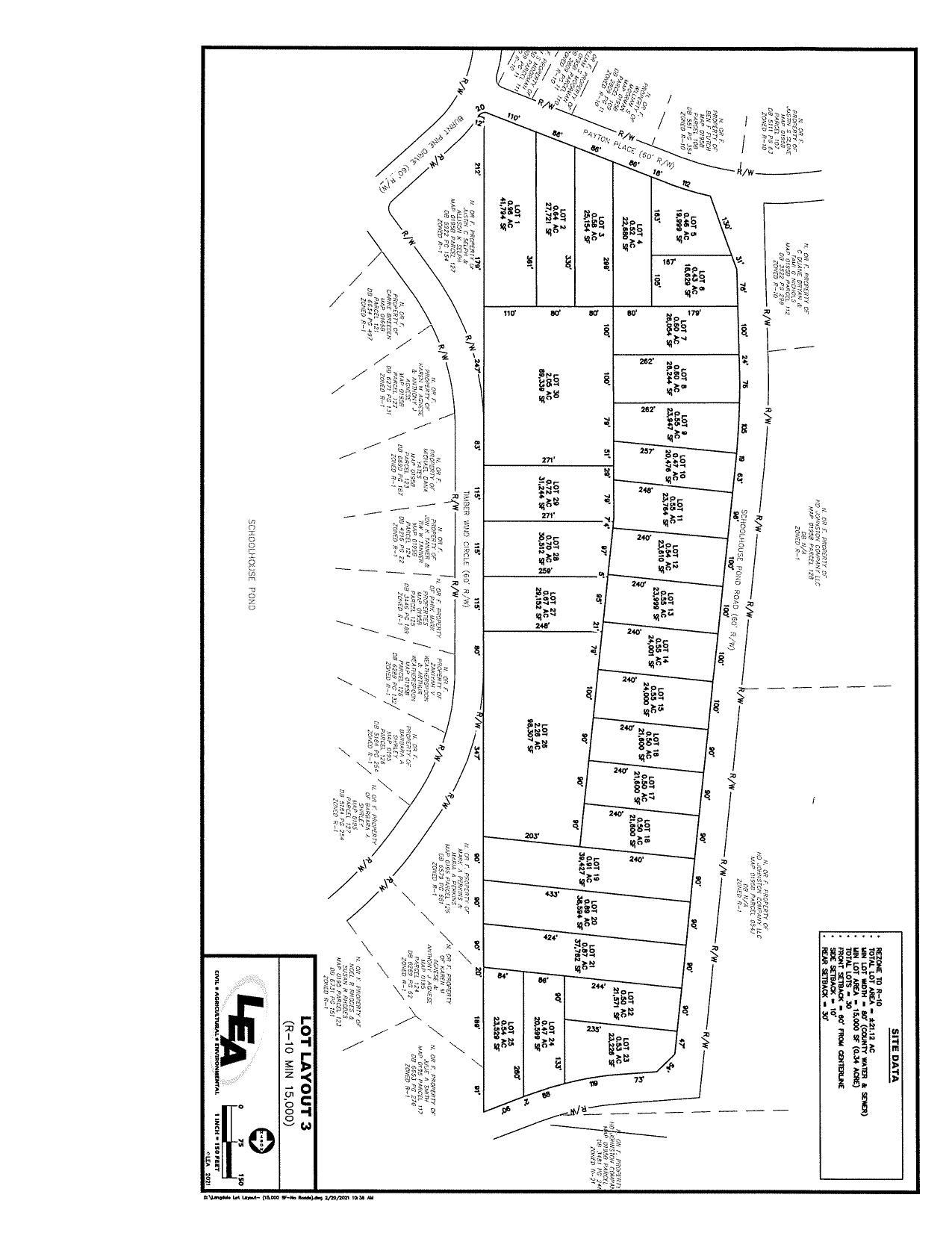 LOT LAYOUT 3