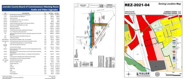 [Rezoning, quit claim, audio-visual]