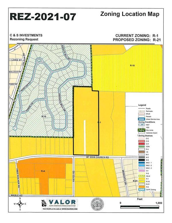 Zoning Location Map