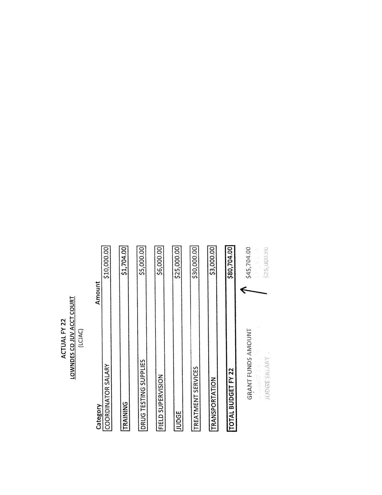 LCAC Budget