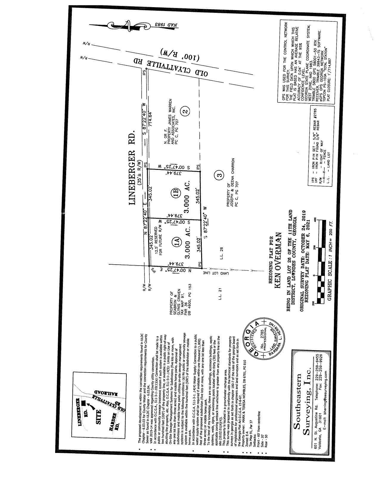 Rezoning Plat