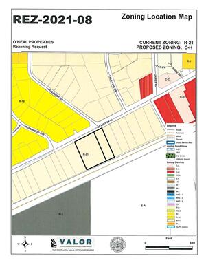 [Zoning Location Map]