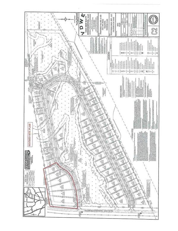 New lot layout Survey Plat