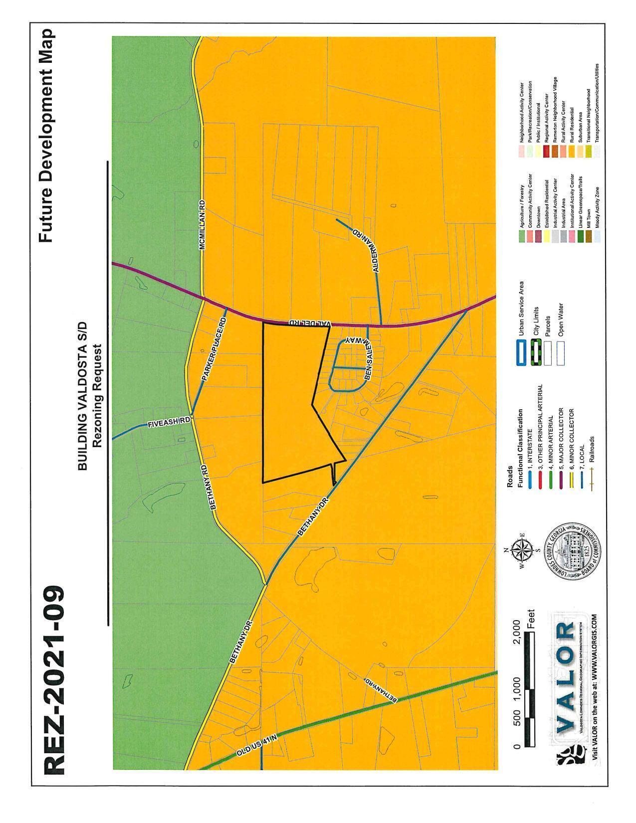 Future Development Map