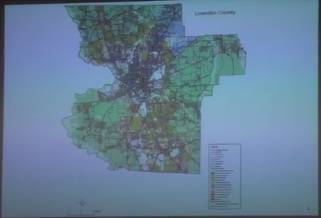 Map: Lowndes County Character Area