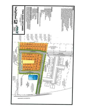 [Two Oaks Cottages, Conceptual Lot Layout]