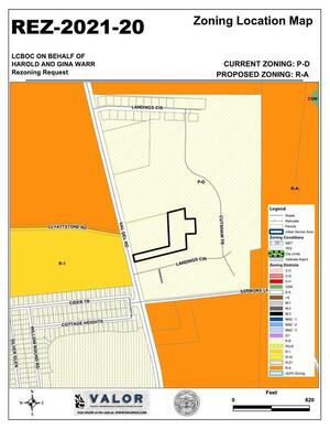 [Zoning Location Map]