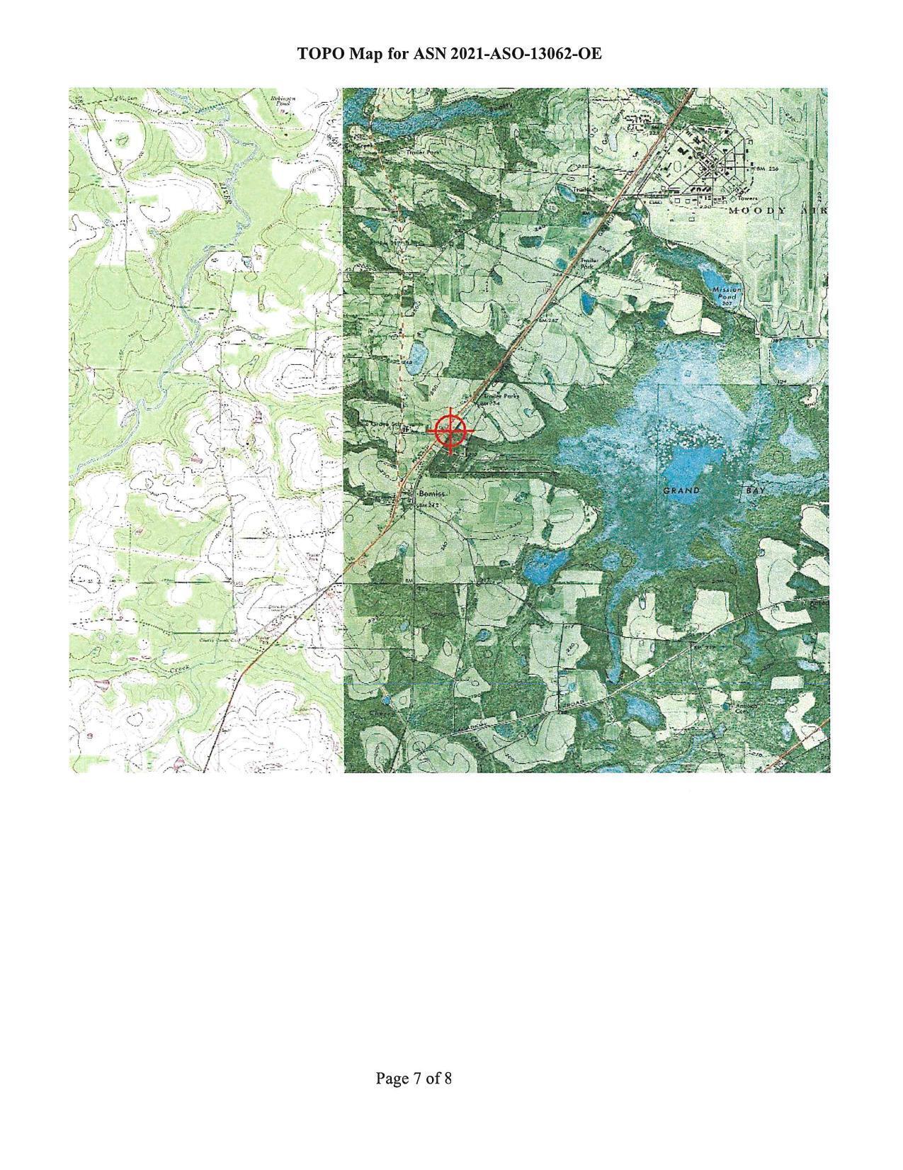 Topo Map for ASN 2021-ASO-13062-OE