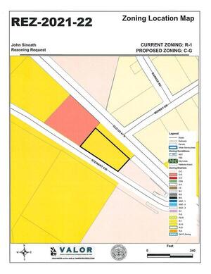 [Zoning Location Map]