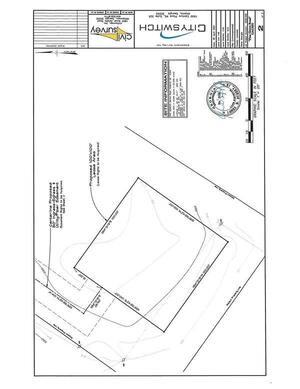 [Proposed 100'x100' area i Easement Survey for CitySwitch]