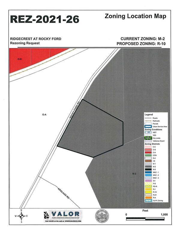 Zoning Location Map