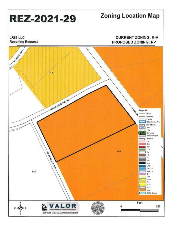 Zoning Location Map