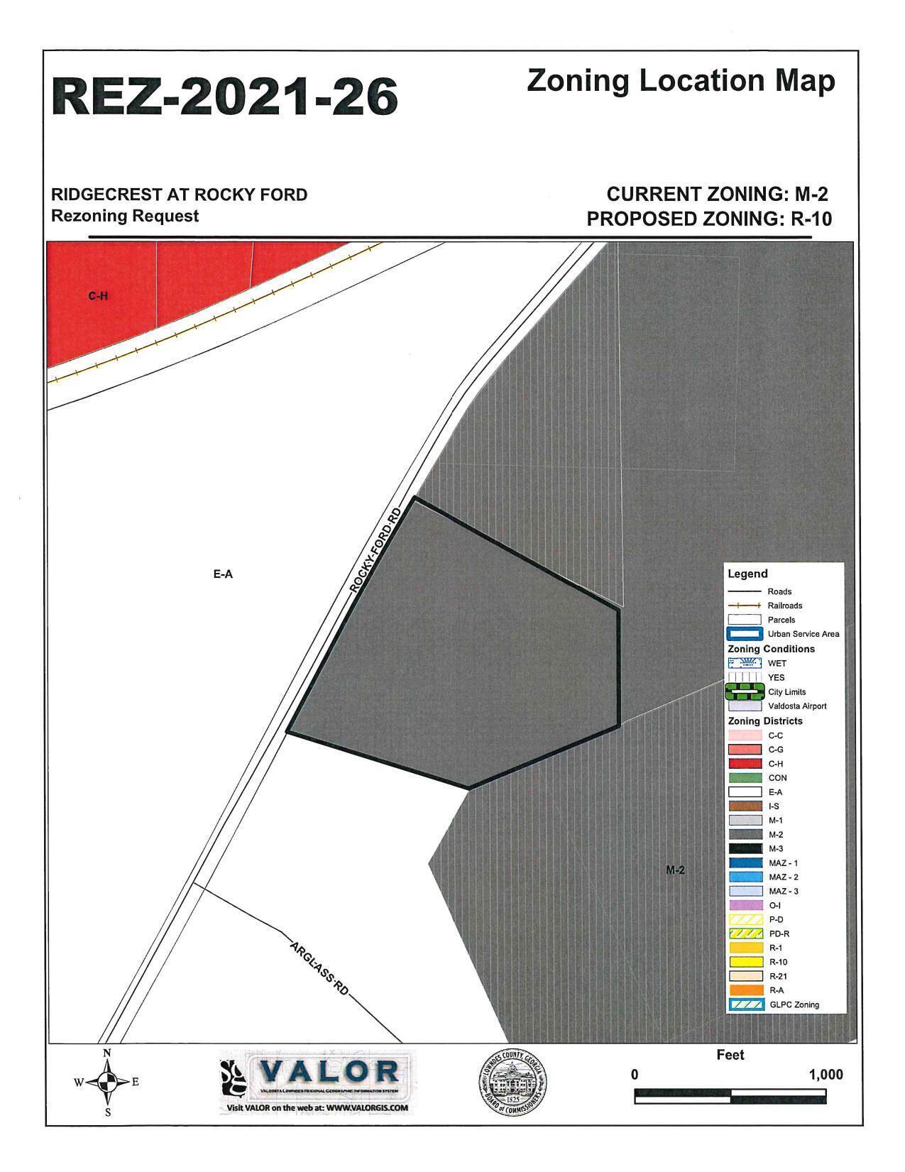 Zoning Location Map