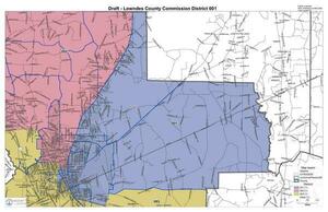 [Map: District 1]