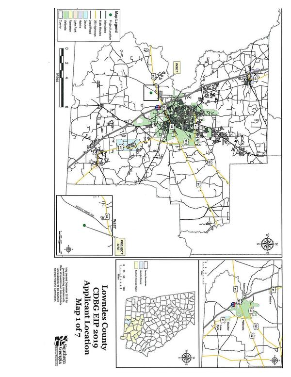 Map: LAP Rocky Ford Road Project Site