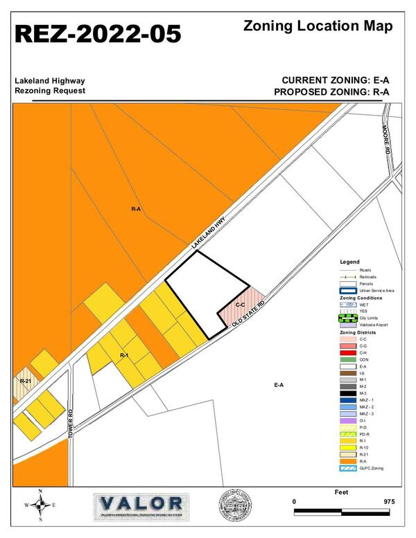 Zoning Location Map