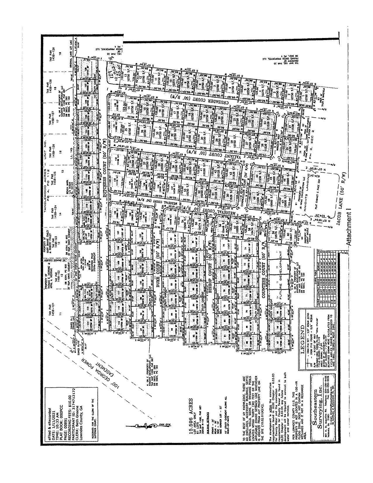 Plat map