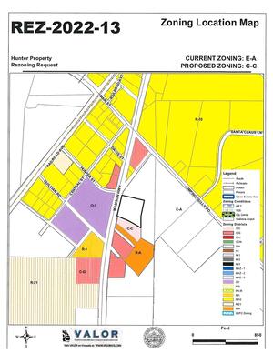 [Zoning Location Map]