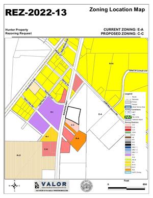 [Zoning Location Map]