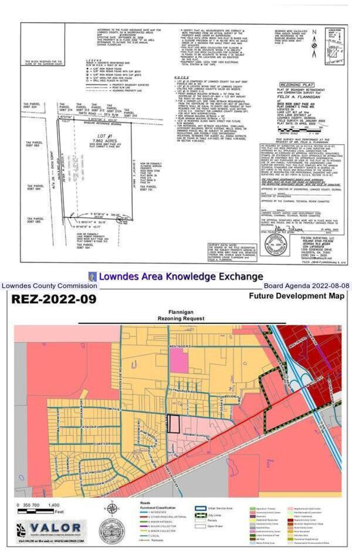 [Flannigan James Road rezoning back again]