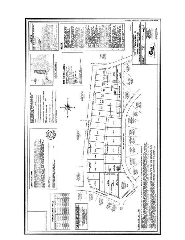 Plat: West Schoolhouse Pond Subdivision