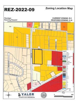 [Zoning Location Map]