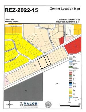 [Zoning Location Map]