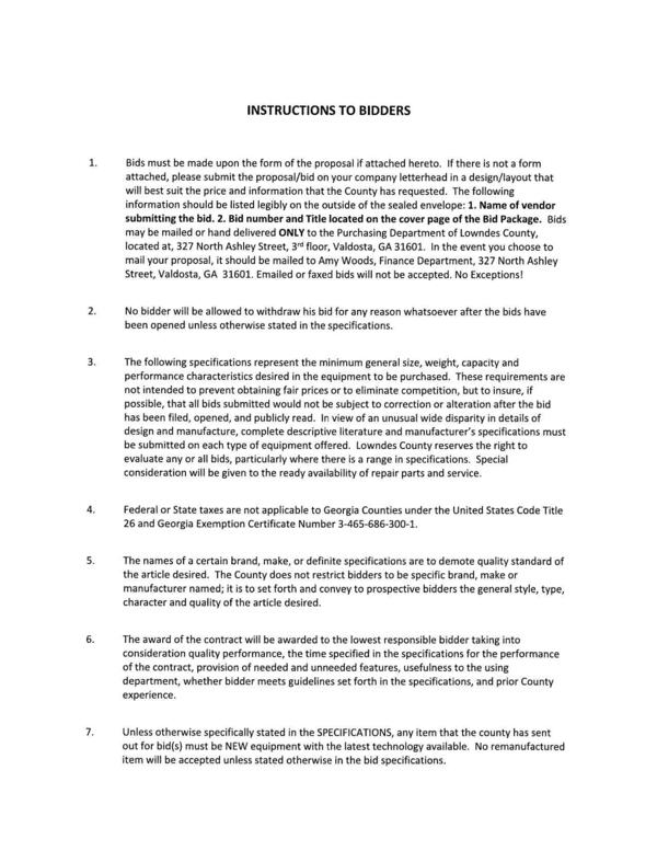 Bids must be made upon the form of the proposal if attached hereto. If there is not a form