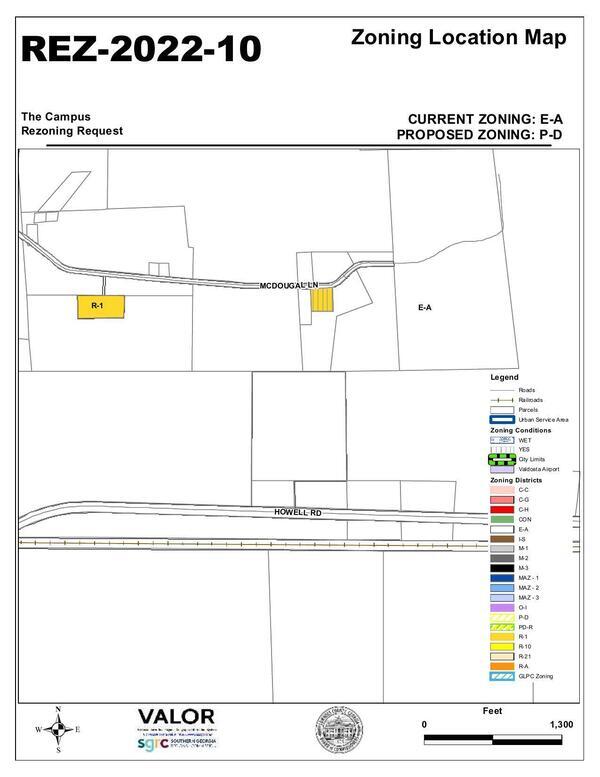 Zoning Location Map